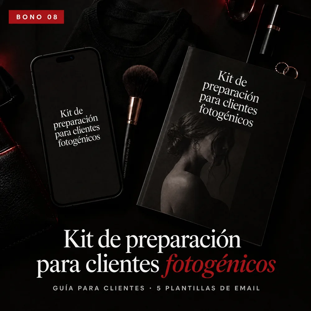 Kit de preparación para clientes fotogénicos