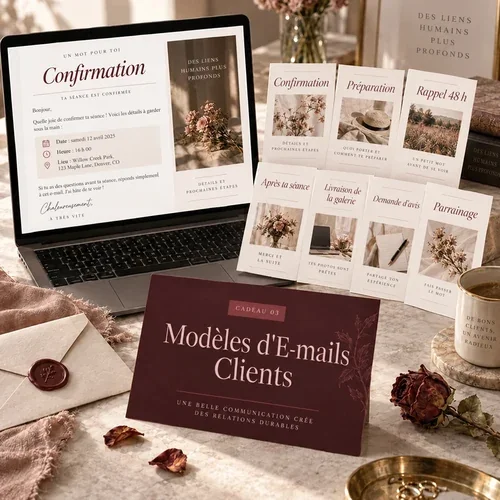 Cadeau 03 : Modèles d’e-mails clients